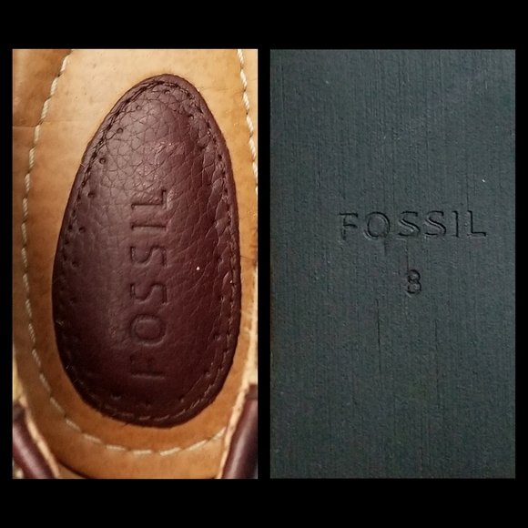 Fossil Animal Print Buckle Flats - Picture 6 of 8